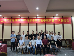 2019年銷售培訓會暨季度銷售工作總結會圓滿落幕